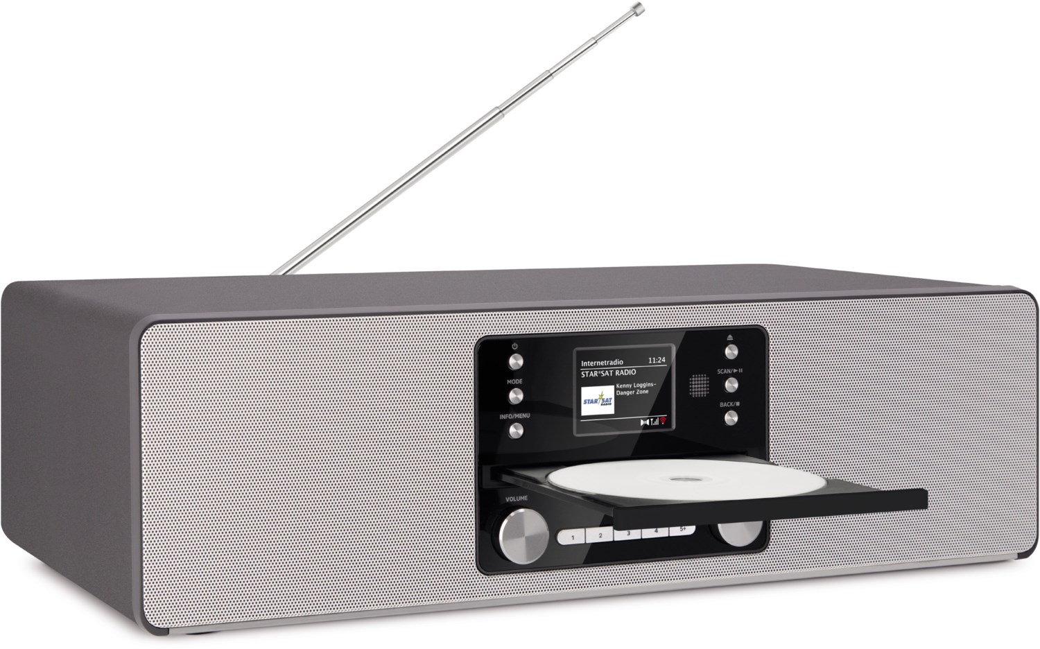TechniSat DigitRadio E55 DAB+ Radio mit CD-Player