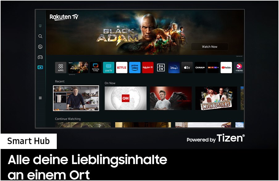 Samsung Chrystal UHD TV 4K 75 Zoll (189 cm) schwarz