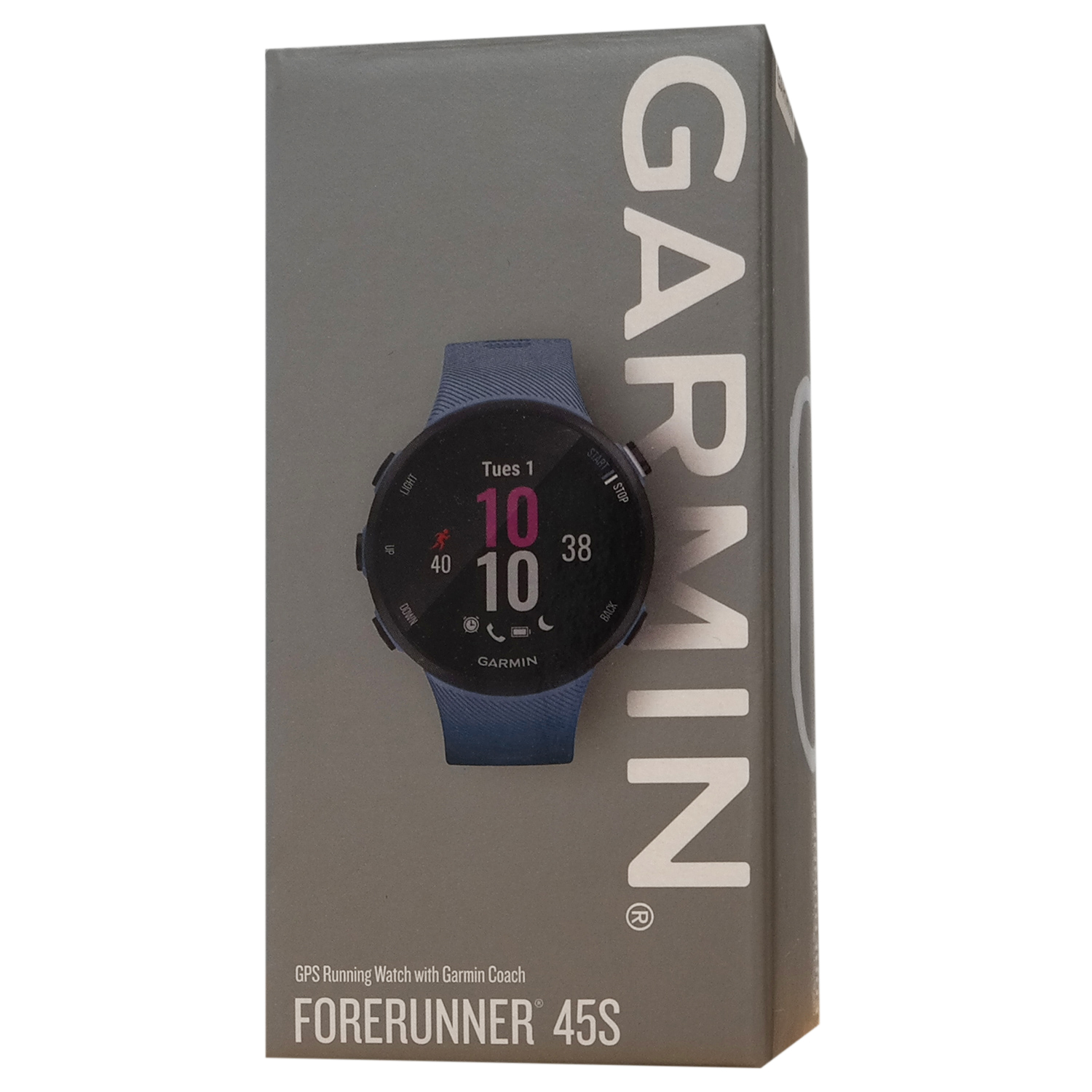 Garmin Forerunner 45S – GPS-Laufuhr mit Herzfrequenzmessung Größe S iris