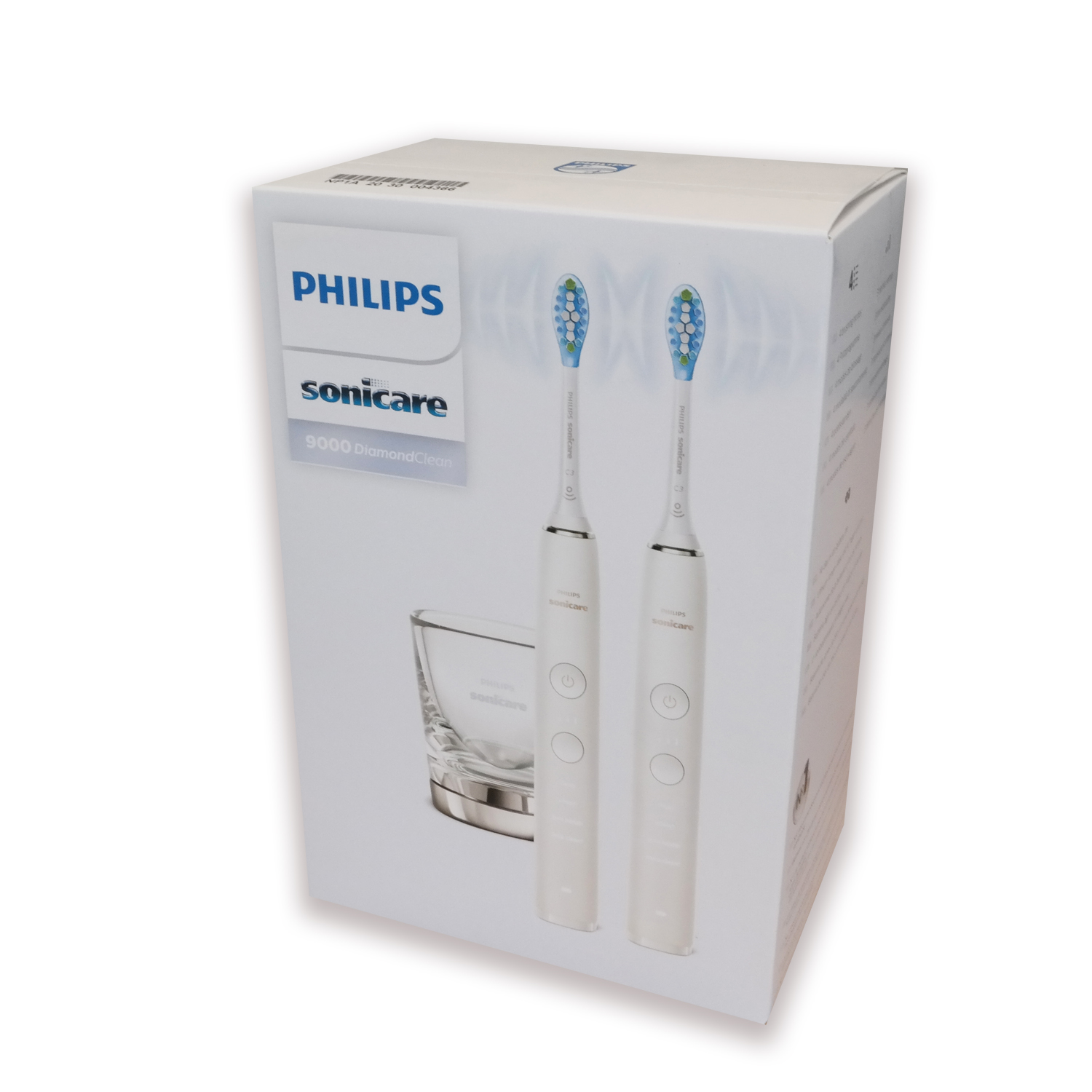 Philips Sonicare 9000 Diaomond Clean HX9914/55 elektrische Schallzahnbürsten 2´er Set weiß