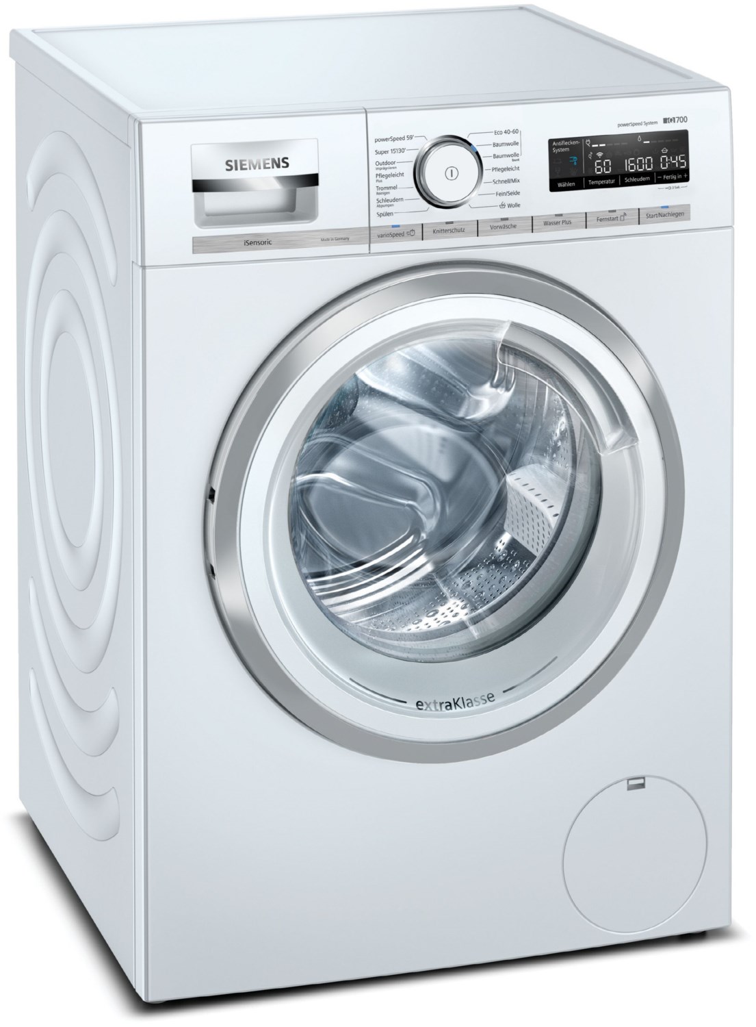 Siemens iQ700 Waschmaschine 9 kg 1600 U/min.