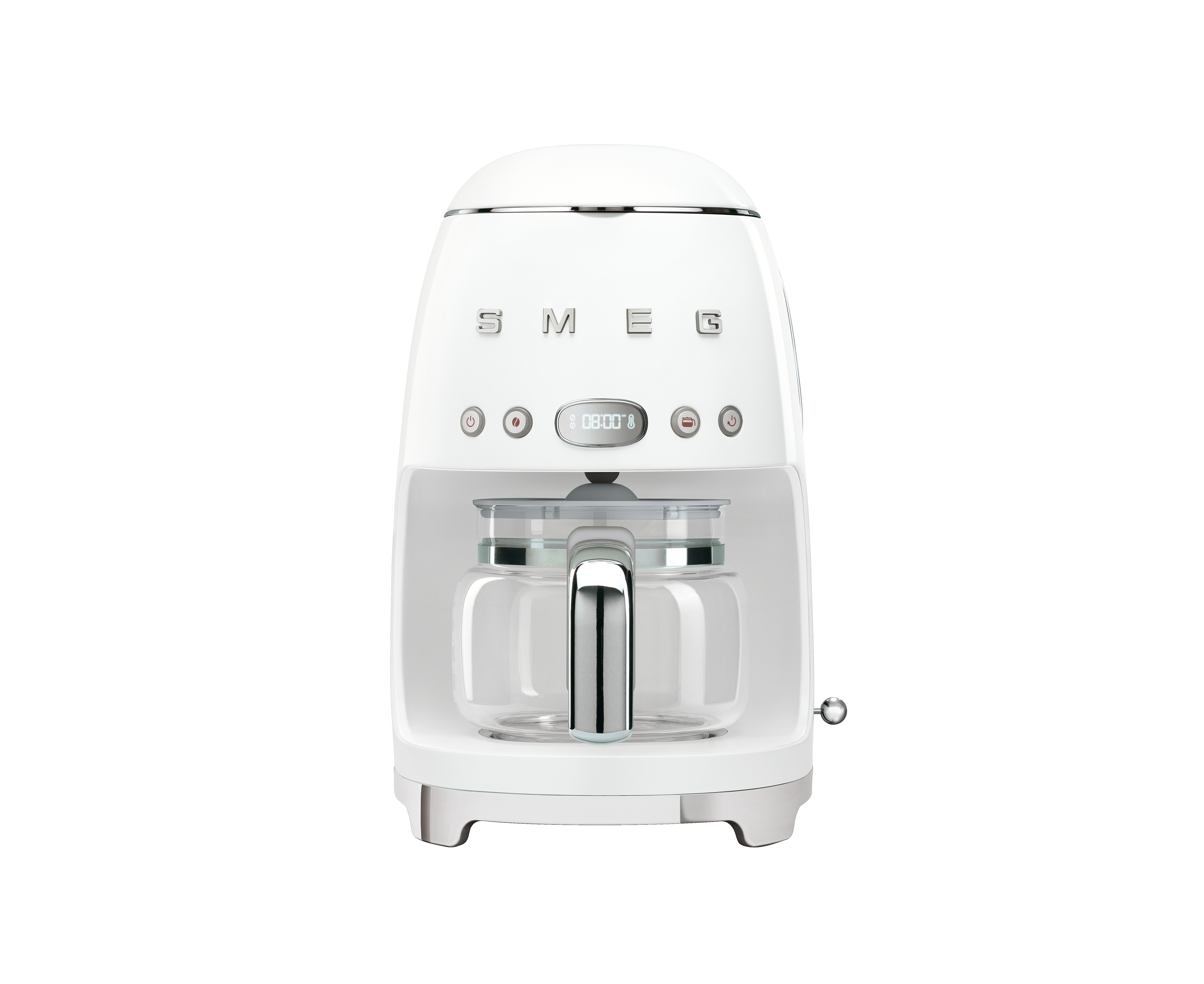 Smeg Filter-Kaffeemaschine 50's Retro Style DCF02WHEU Weiß