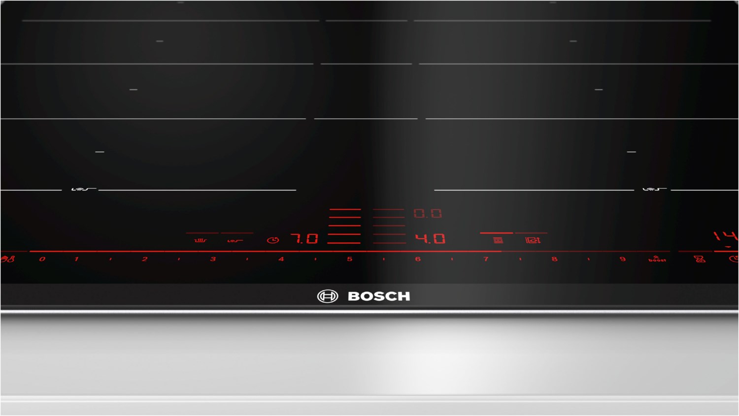 Bosch Serie 8 Induktionskochfeld Autark 60 cm edelstahl