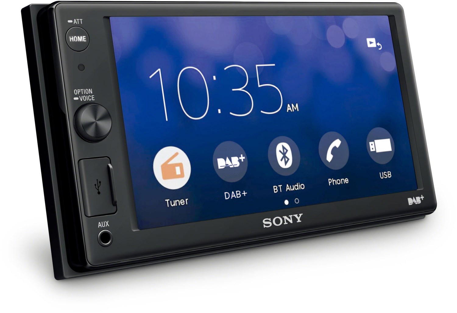 Sony XAV-AX1005KIT DAB+ Media Receiver mit Touchscreen 6,2 Zoll, Bluetooth und Apple CarPlay