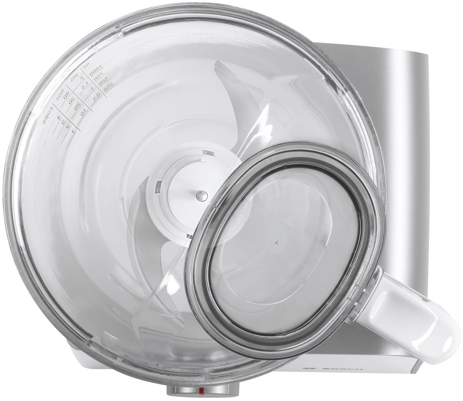 Bosch MCM4 Kompakt-Küchenmaschine Styline weiß/grau