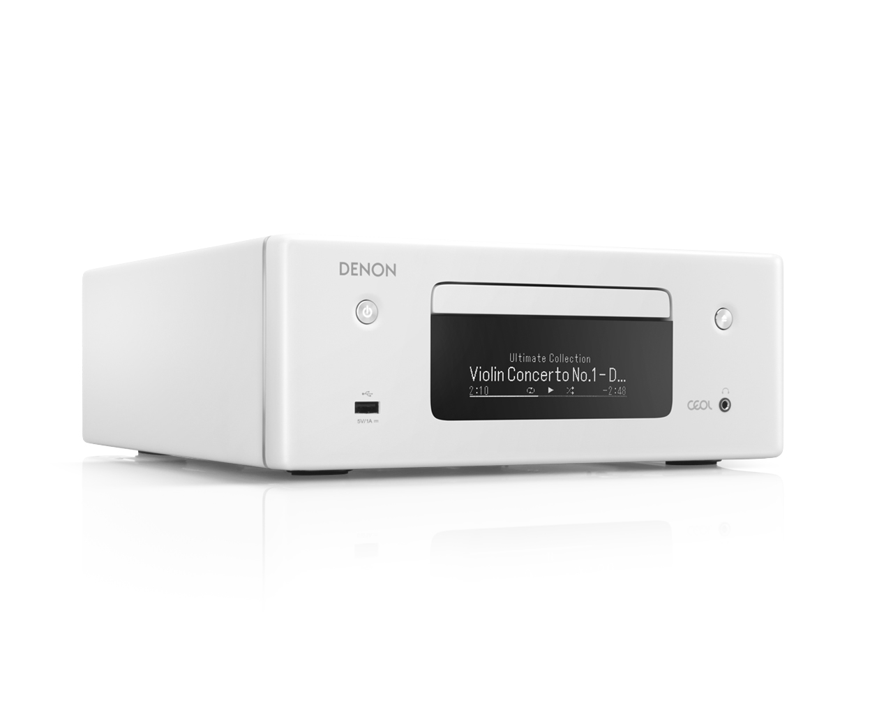 Denon CEOL by Denon RCDN10WTE2 Stereo-Anlage White