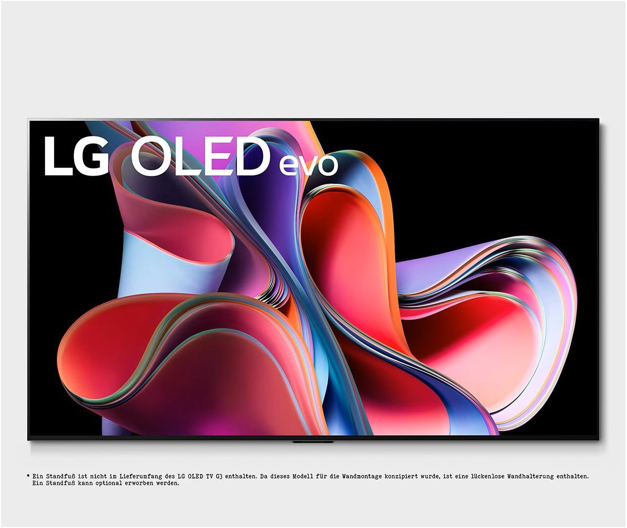 LG OLED evo TV G3 OLED65G39LA 65 Zoll (165 cm) 4K