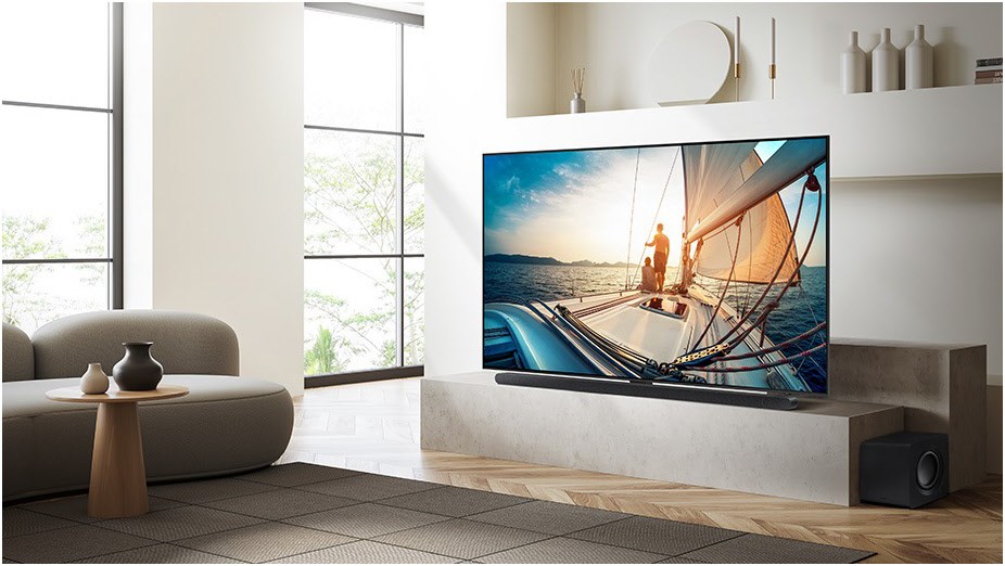 Samsung Neo QLED TV UHD 4K 43 Zoll (108 cm) eclipsesilber