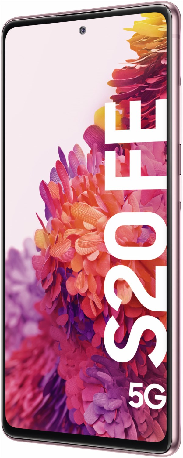 Samsung Galaxy S20FE 5G - 16,4 cm (6,5 Zoll) Smartphone 128GB/6GB RAM SM-G781B/DS cloud lavender