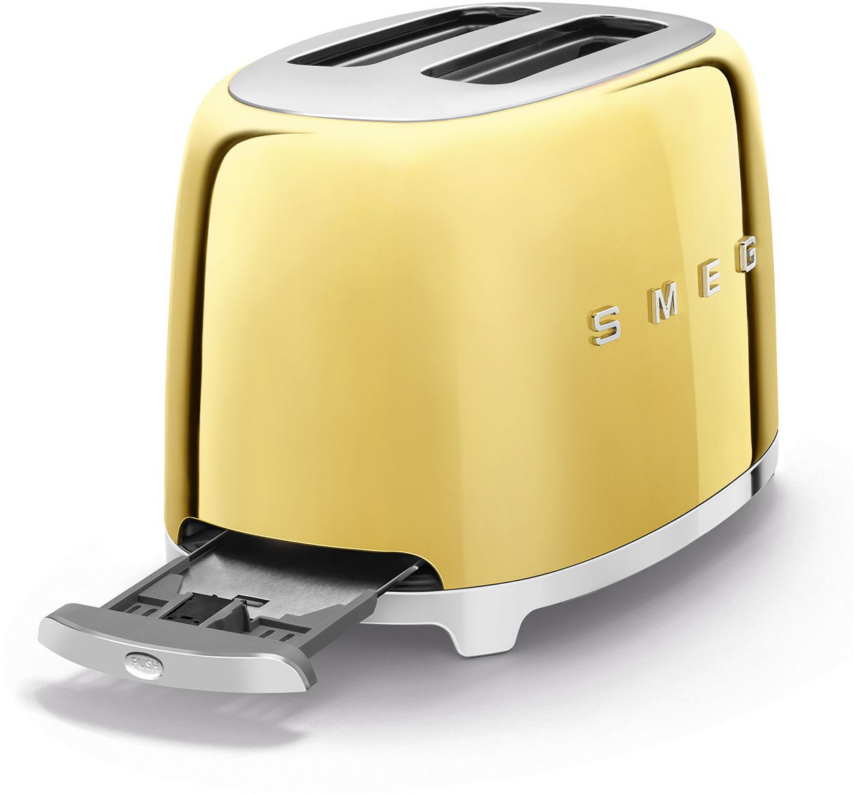 Smeg Toaster 2-Schlitz 50's Retro Style TSF01GOEU Gold