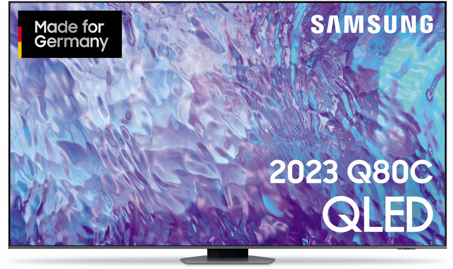 Samsung Q80C QLED-TV 98 Zoll (247 cm) 4K UHD carbon silber