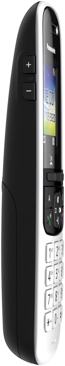 Panasonic KX-TGH720GS schnurloses Telefon mit Anrufbeantworter schwarz