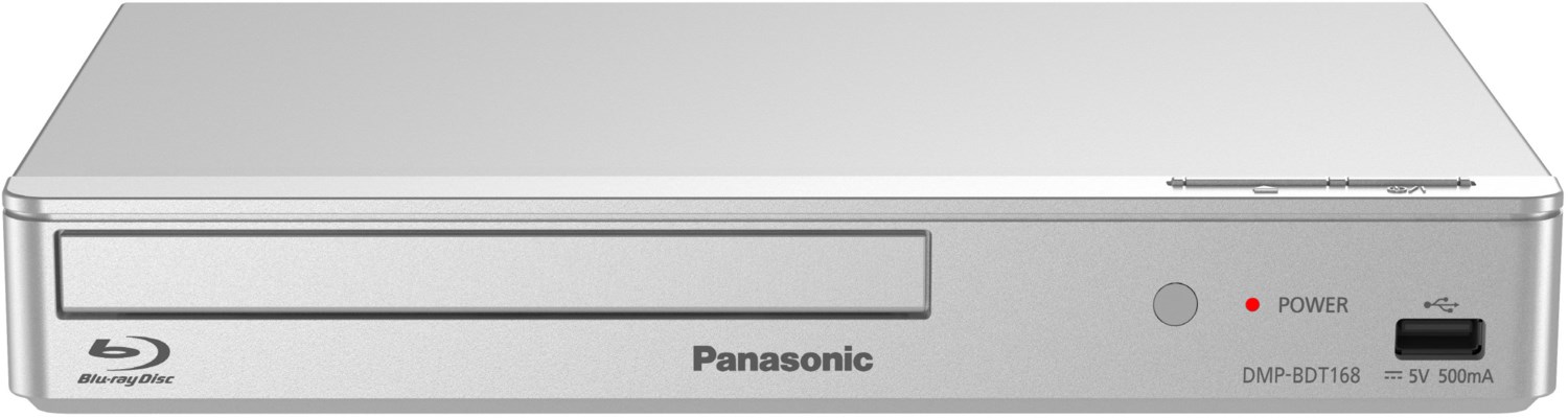 Panasonic DMP-BDT168EG 3D Blu-ray Player silber