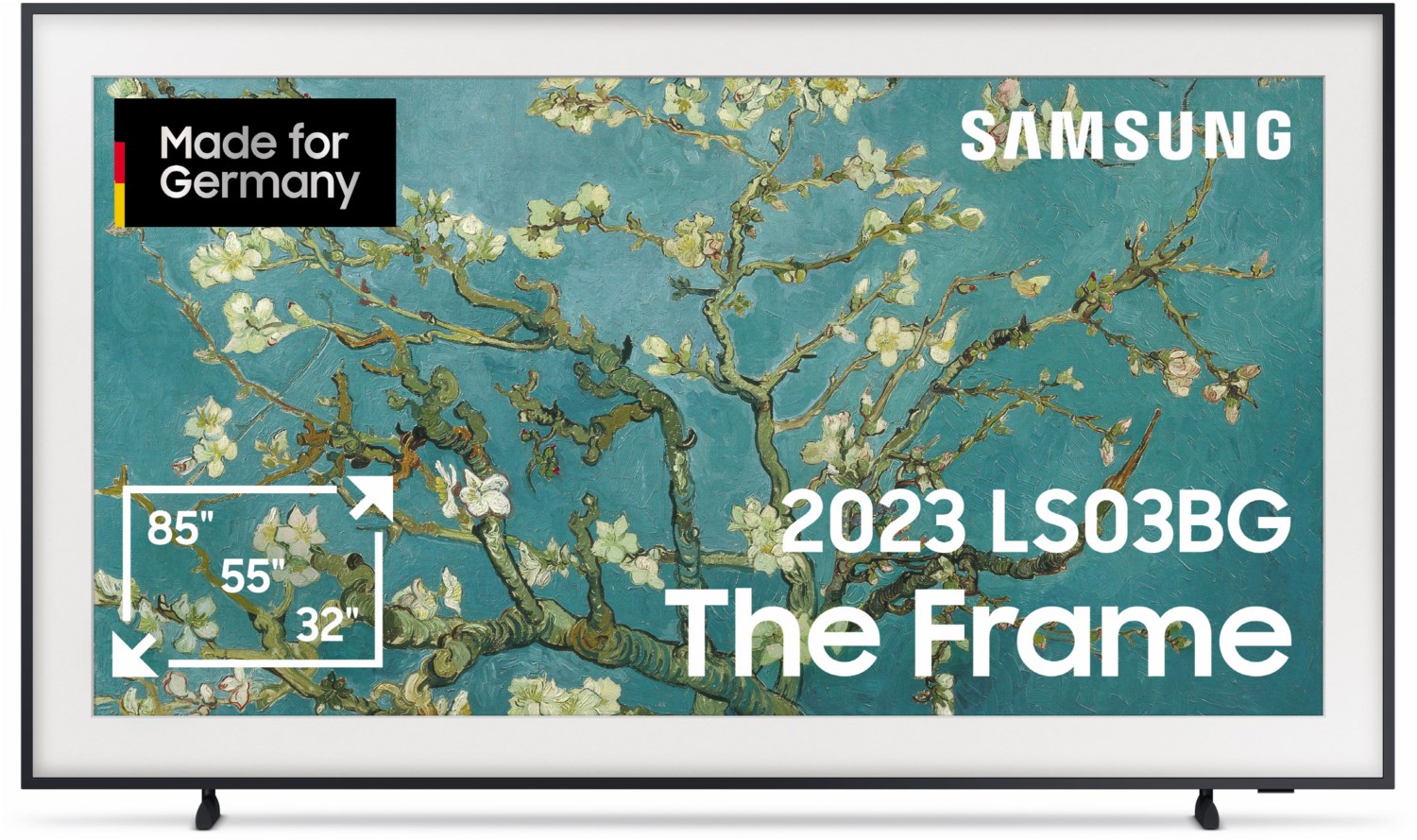 Samsung QLED-TV The Frame 55 Zoll (138 cm) schwarz