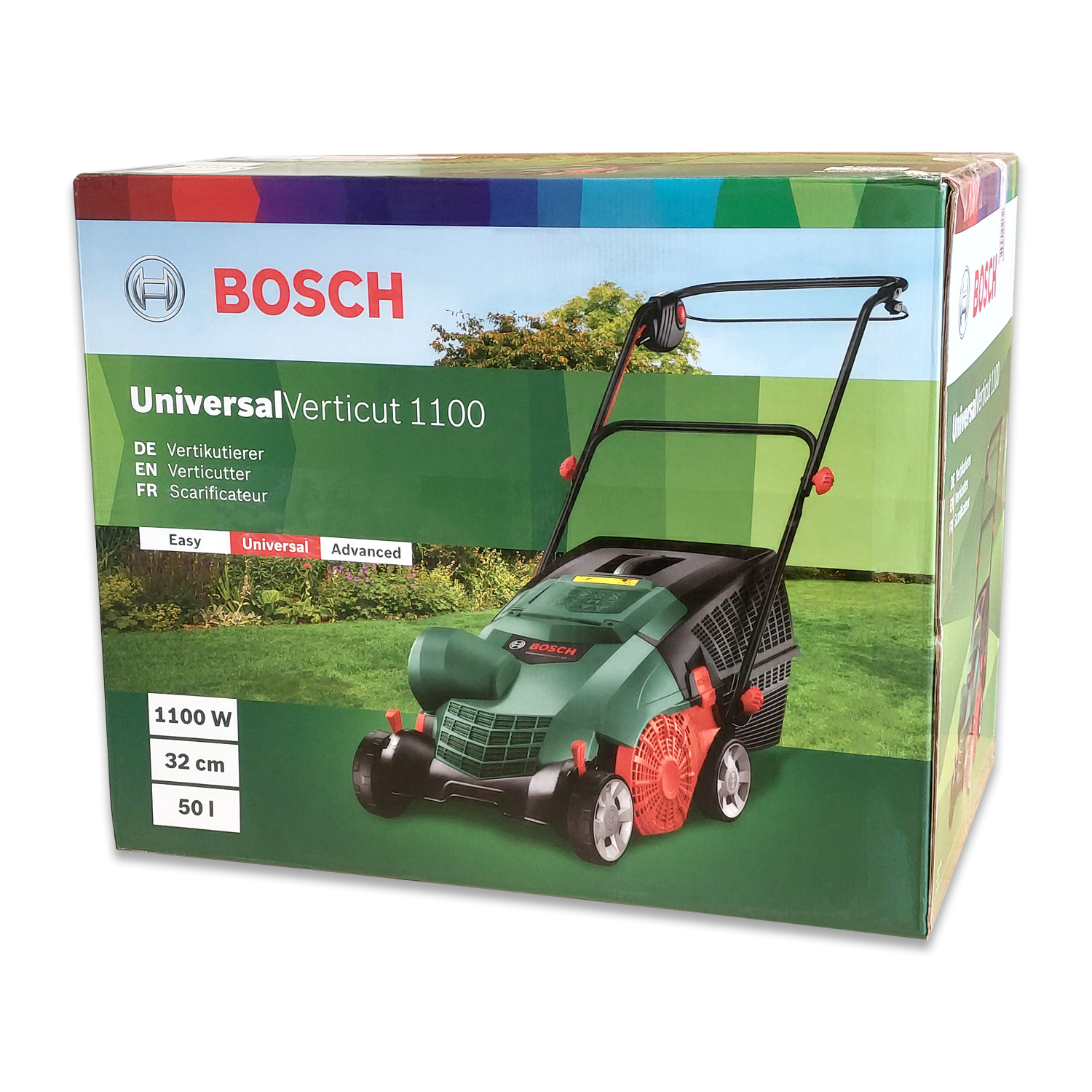 Bosch Elektro Vertikutierer UniversalVerticut 1100 grün