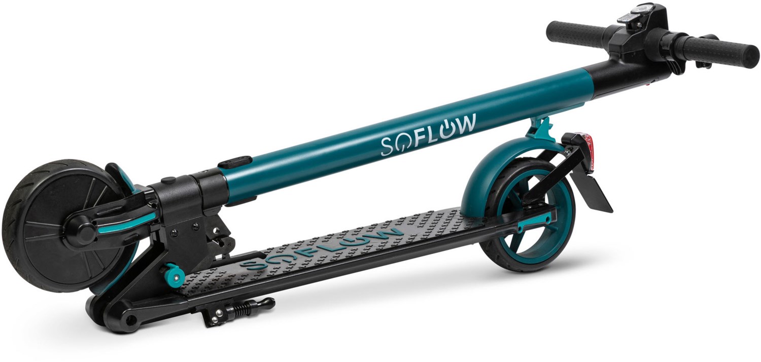 SOFLOW S01 E-Scooter black/green