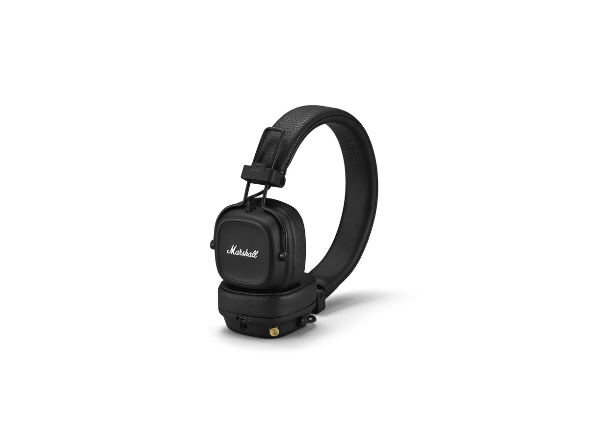 Marshall Major IV On Ear Bluetooth Kopfhörer, Faltbar schwarz
