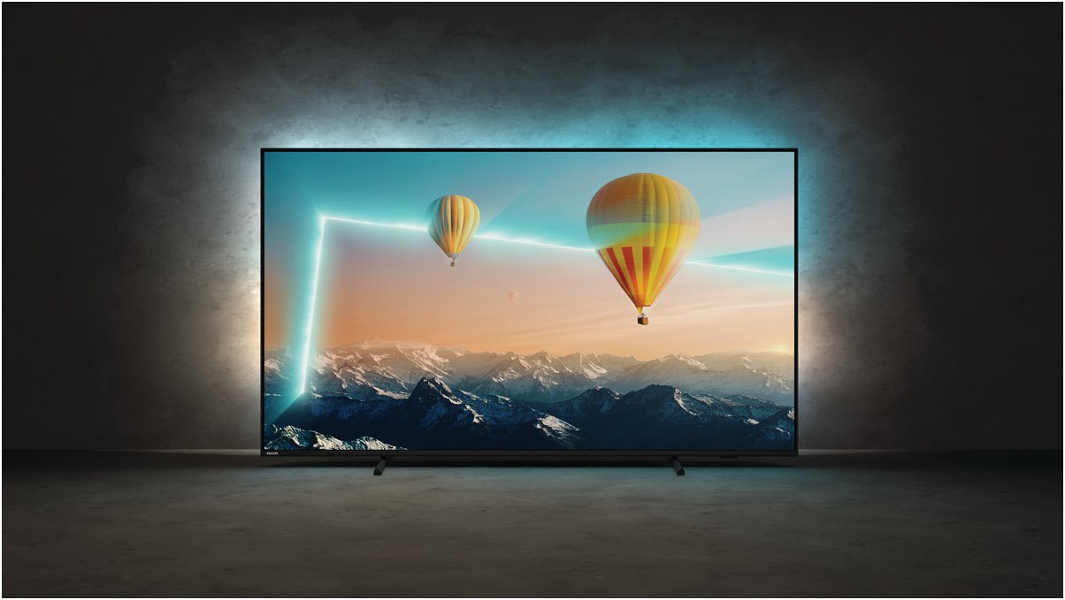 Philips Ambilight 4K UHD Smart TV 50 Zoll (127 cm) schwarz