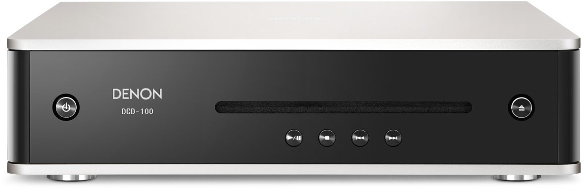 Denon DCD-100 CD-Player schwarz/silber