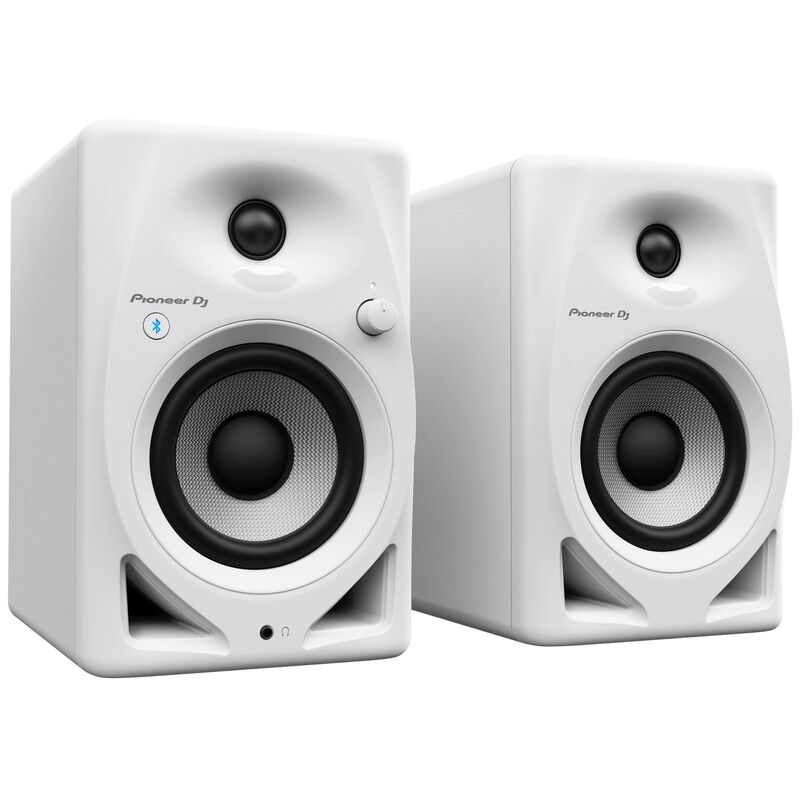 Pioneer DJ DM-50D-BT-W 5 Zoll Bluetooth Monitor Lautsprecher weiß