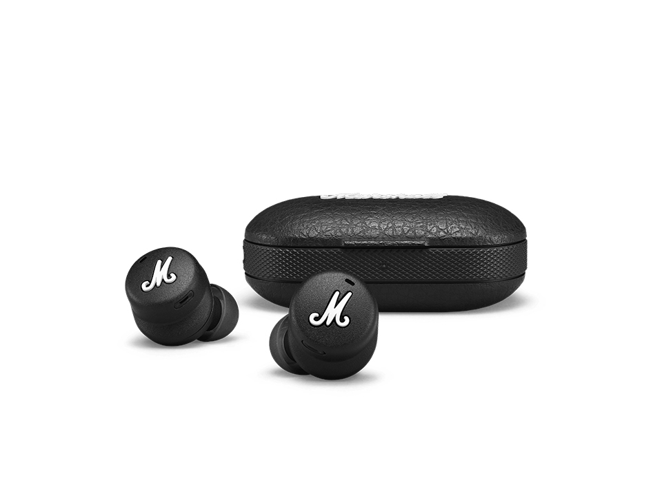 Marshall Mode II True Wireless In-ear Bluetooth Ohrhörer, Kabelloser Kopfhörer schwarz