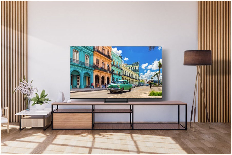 Samsung Quantum HDR OLED 55 Zoll (140 cm) UHD 4K carbon silber