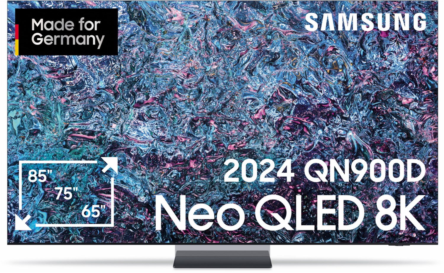 Samsung Neo QLED-TV 65 Zoll (163 cm) 8k UHD-2 Modell 2024 schwarz