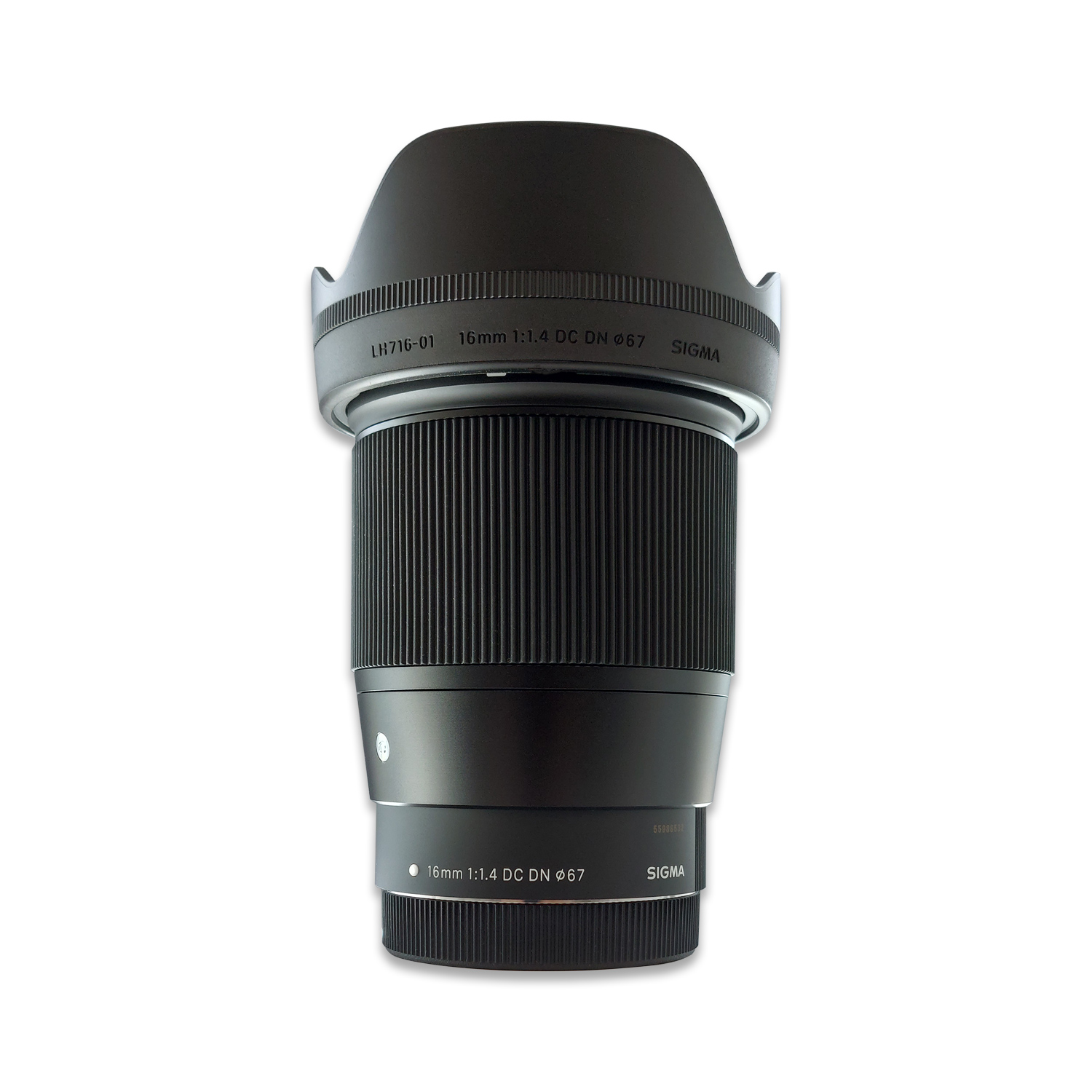 Sigma 16 mm F 1.4 DC DN Wechsel-Objektiv für Canon EF-M schwarz