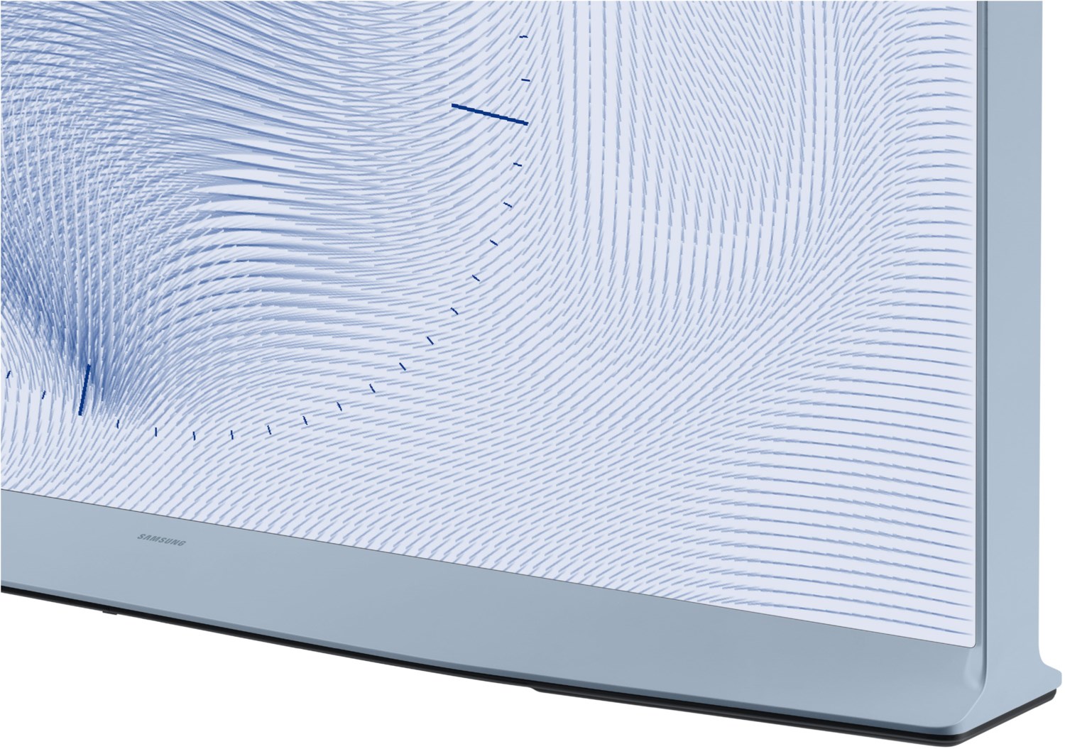 Samsung The Serif QLED-TV 43 Zoll (109 cm) Cotton Blue
